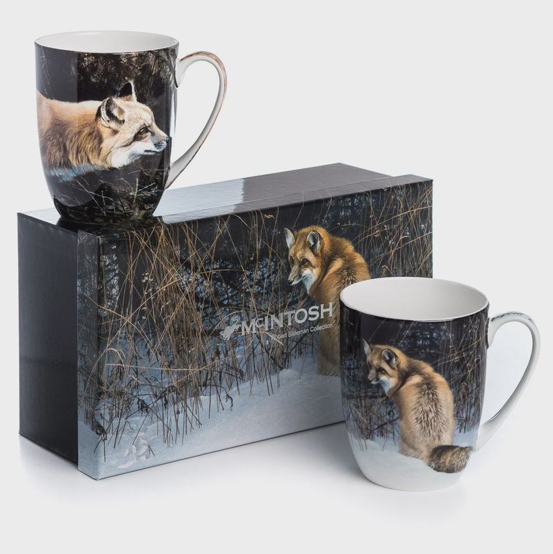 MC020158 - BATEMAN FOXES SET OF 2 MUGS
