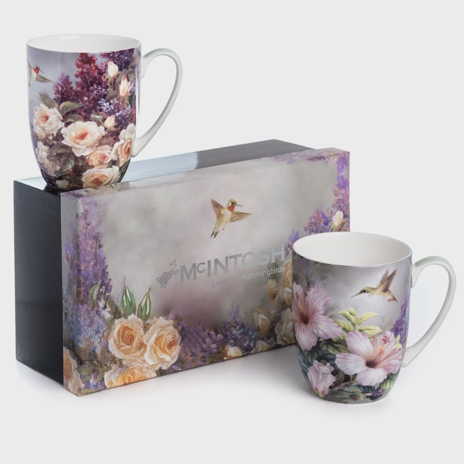 MC0311 - LENA LIU HUMMINGBIRDS - SET OF 2 MUGS