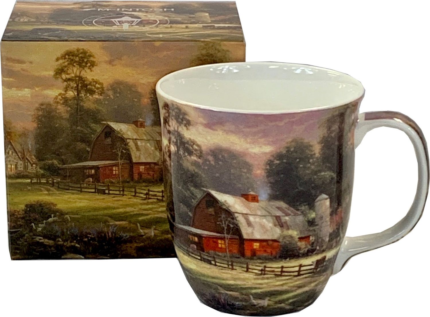 MC0327 - KINKADE SUNSET AT RIVERBEND FARM - JAVA MUG