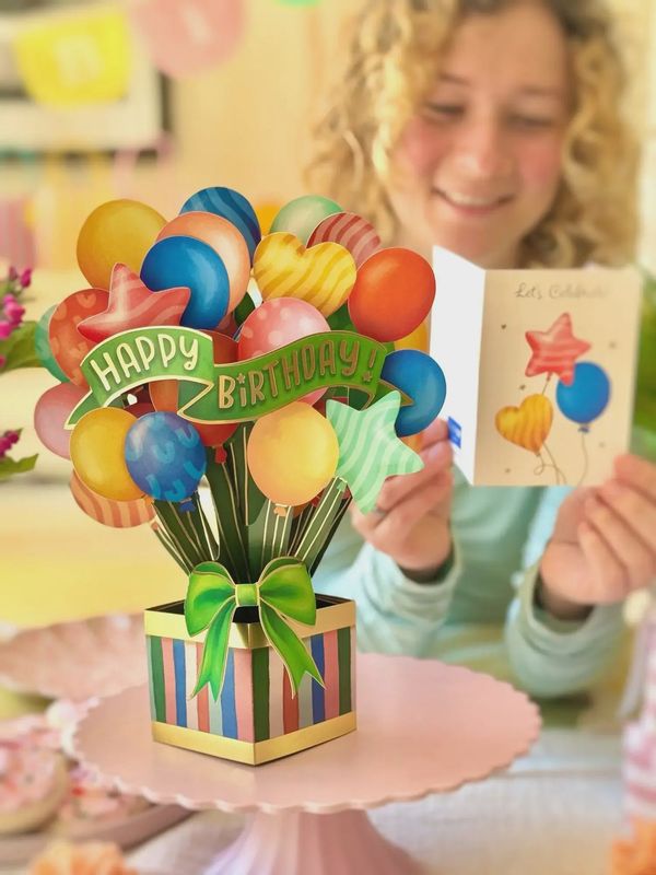 327-3744 - POP-UP BALLOONS - BIRTHDAY BALLOONS