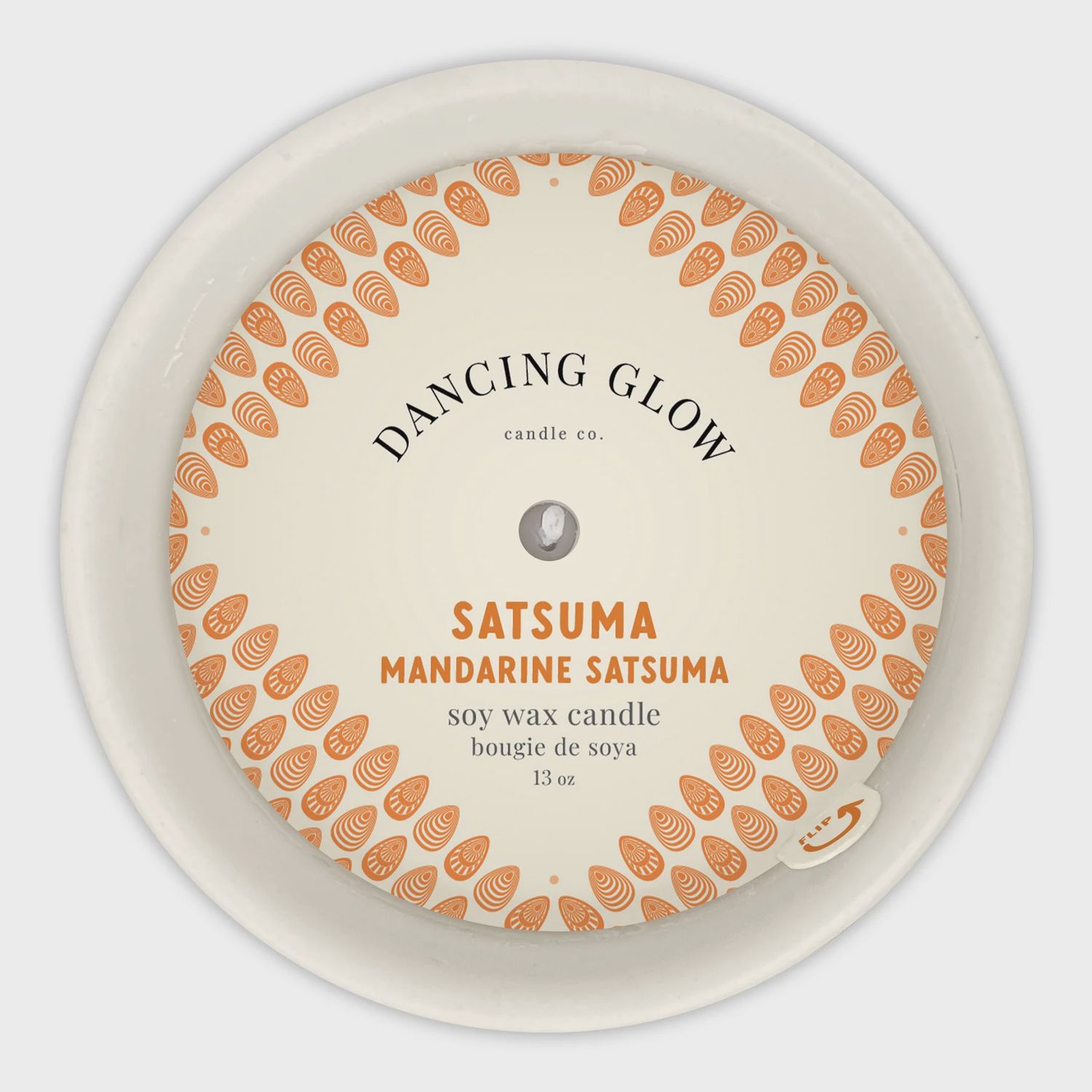 755-C13-017 - DANCING GLOW CANDLE - SATSUMA