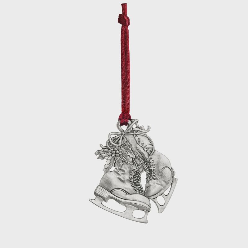 SGSC-410S - PEWTER ORNAMENT - OLD FASHIONED SKATES