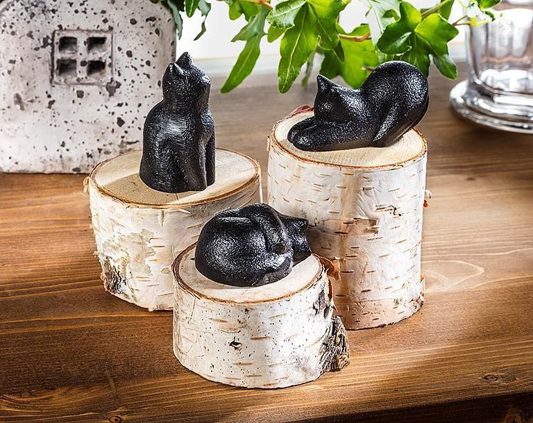27-IRONAGE-468 - MINI SIMPLE CATS-3ASST-BLK