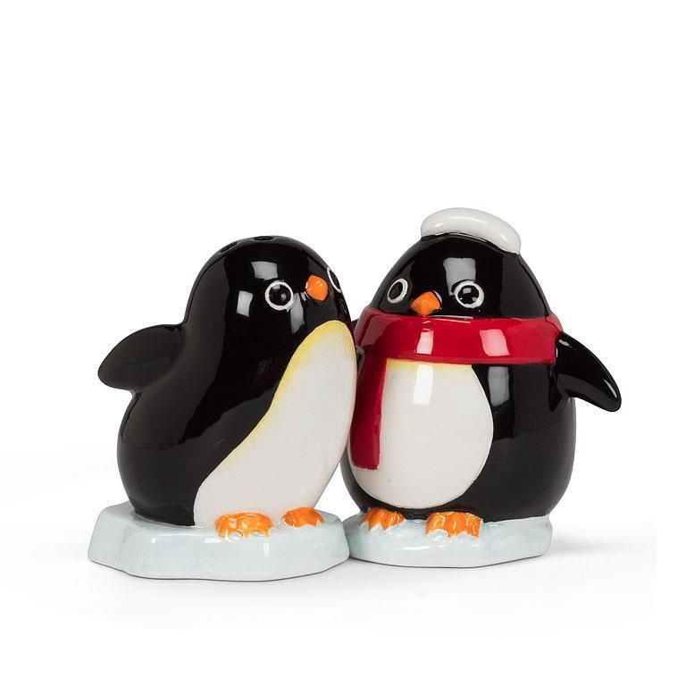 27-KITSCH-156 - PLAYFUL PENGUINS SALT &amp; PEPPER