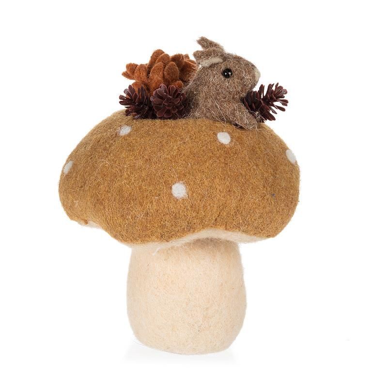 27-PEEKABOO-017 - MOUSE IN MD MUSHROOM
