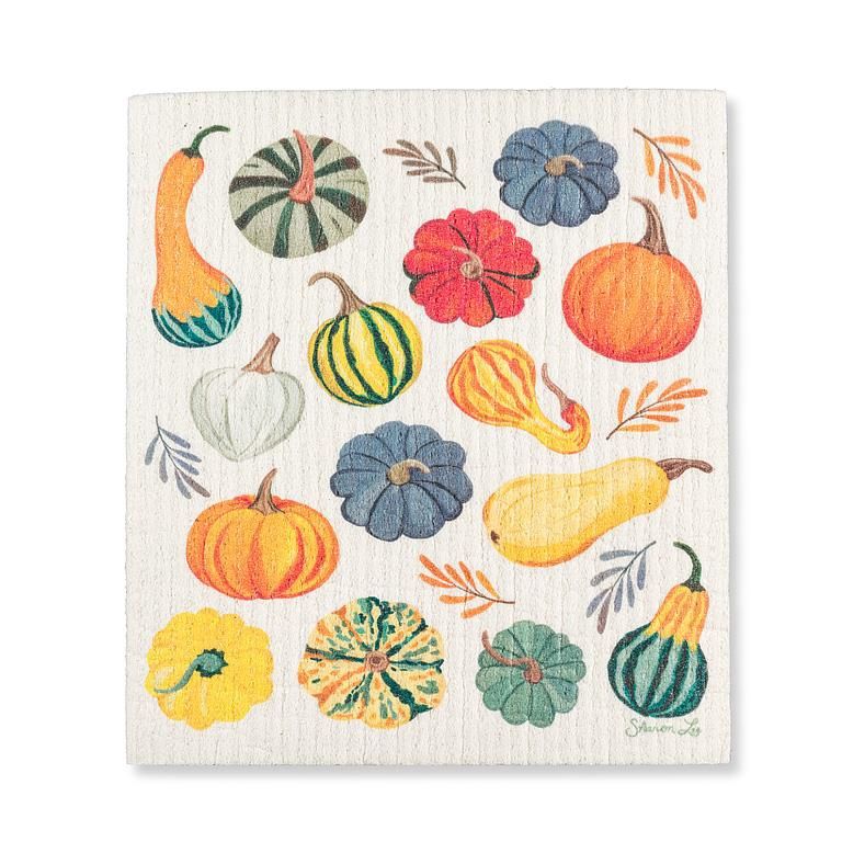 20-ASD-GOURDS - HARVEST GOURDS DISHCLOTH