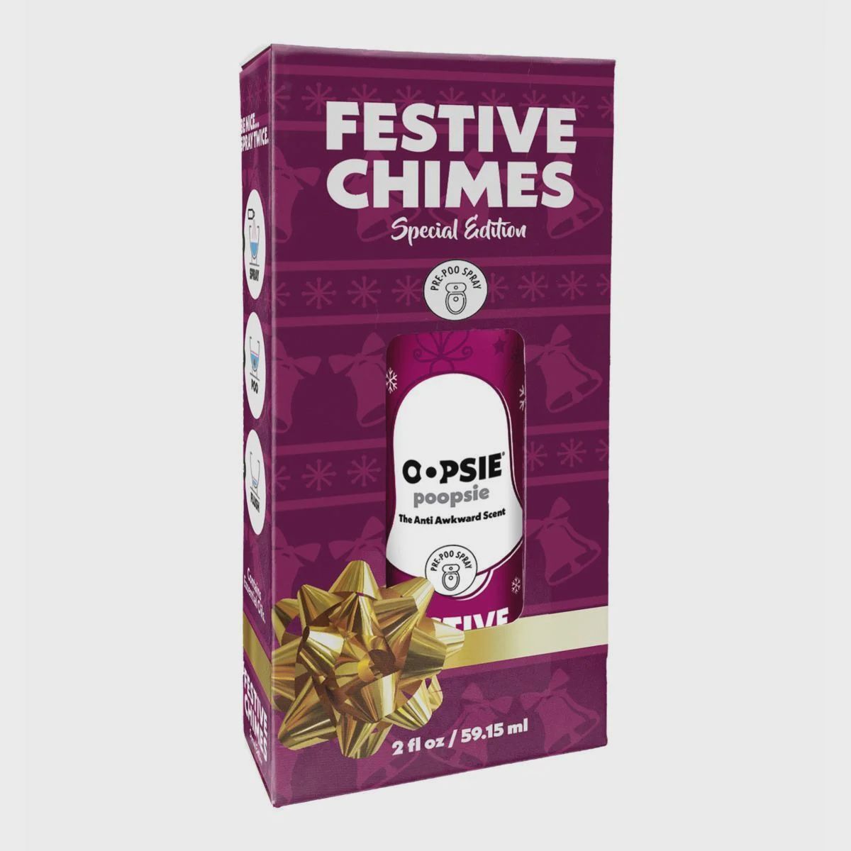 OP-3595 - OOPSIE POOPSIE 2 OZ/FESTIVE CHIMES