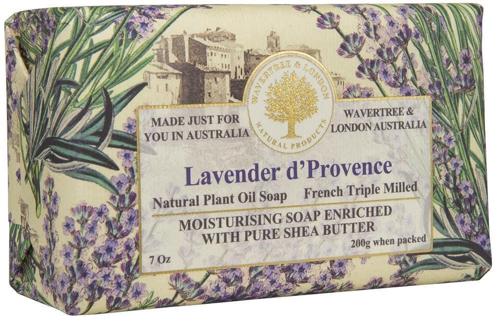 3256-WL-08 - LUXURIOUS SOAP BAR - LAVENDER