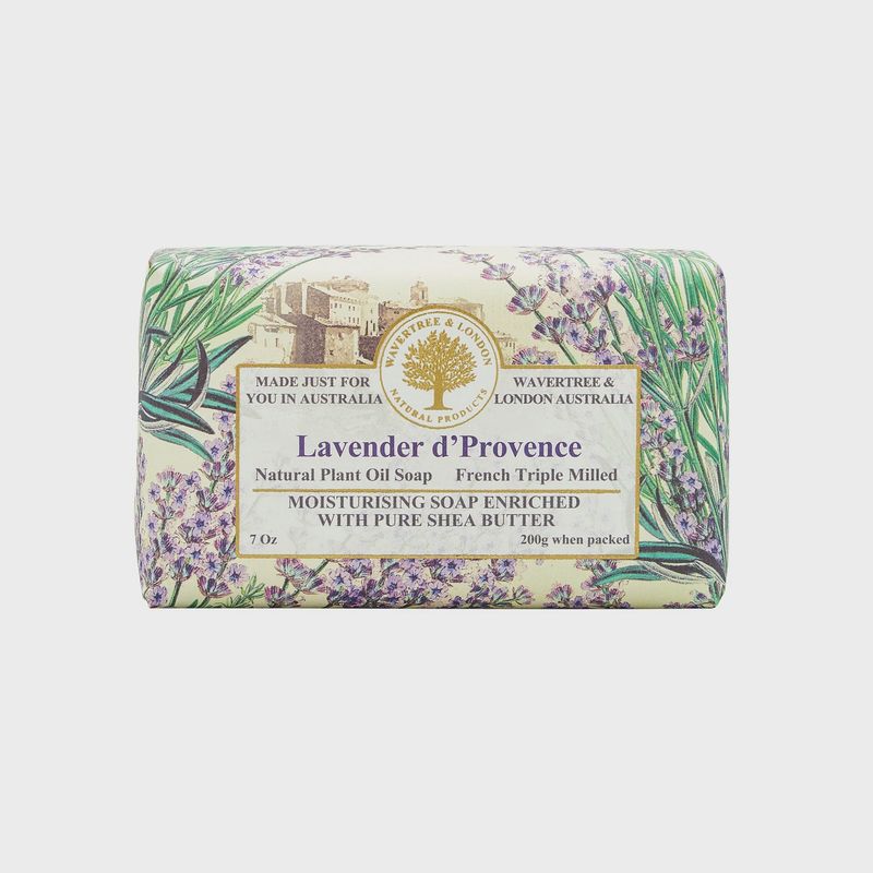 3256-WL-08 - LUXURIOUS SOAP BAR - LAVENDER