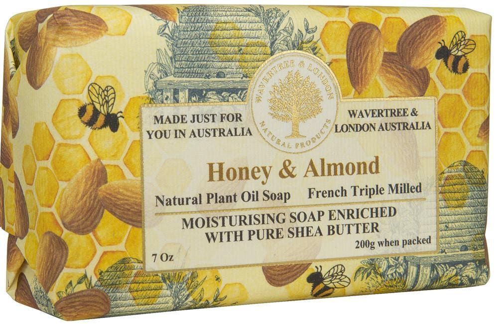 3256-WL-10 - LUXURIOUS SOAP BAR - HONEY + ALMOND
