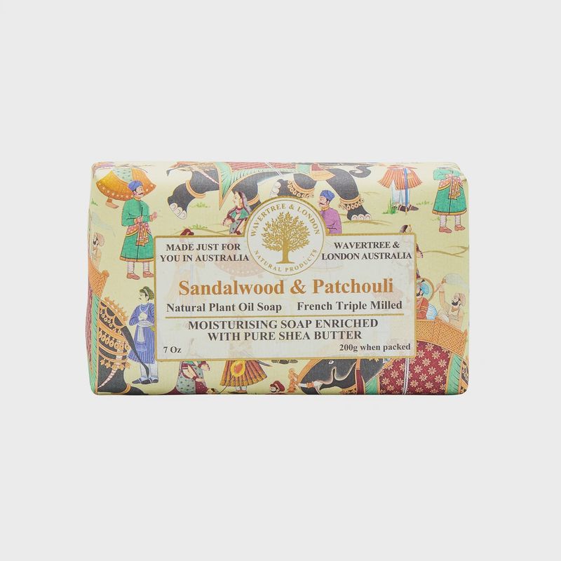 3256-WL-11 - LUXURIOUS SOAP BAR - SANDALWOOD + PATCHOULI
