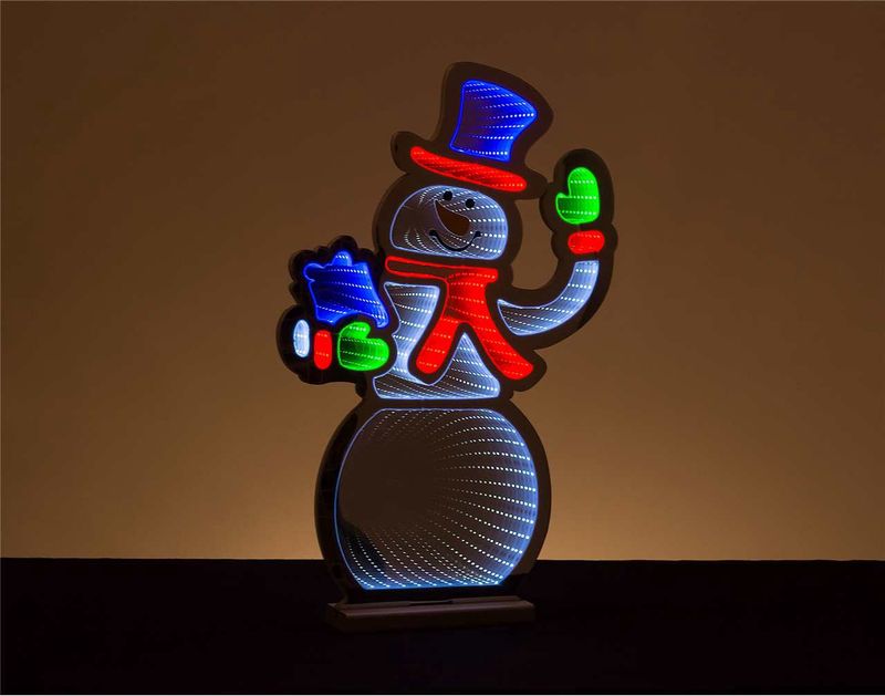 X4263 - INFINITY LIGHT - 22&quot; SNOWMAN  W/BASE