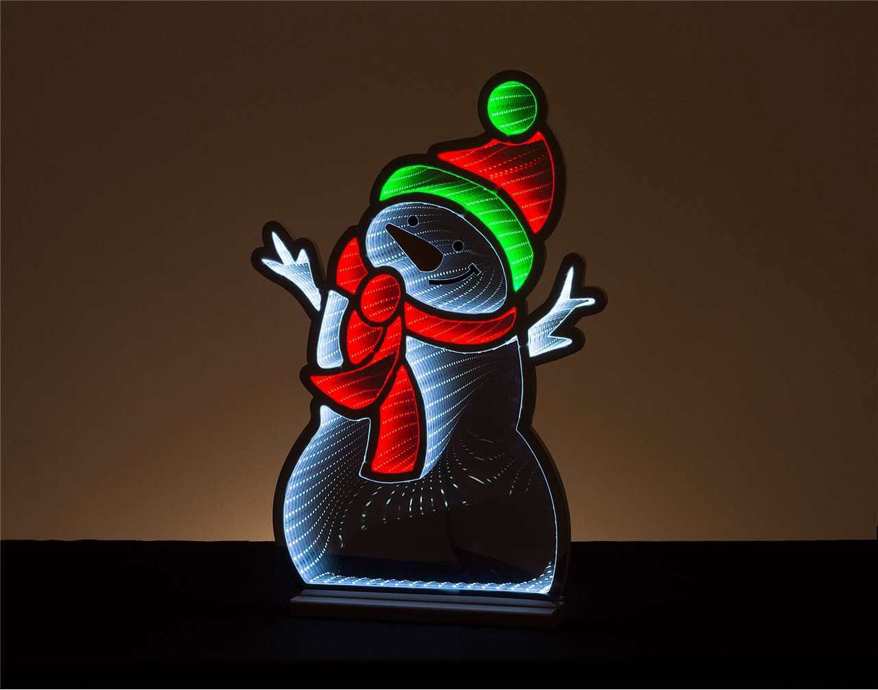 X4522 - INFINITY LIGHT - 24&quot; SNOWMAN  W/BASE