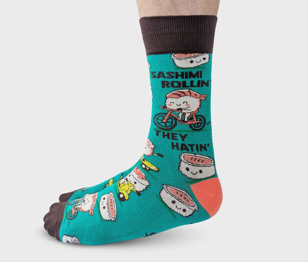 0557 - MEN&#39;S SOCKS - SASHIMI ROLLIN&#39;