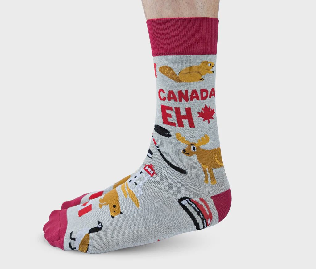 0595 - MEN&#39;S SOCKS - CANADA EH