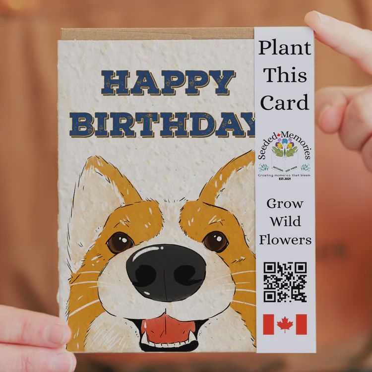 bday008E - CORGI LOVE / BIRTHDAY