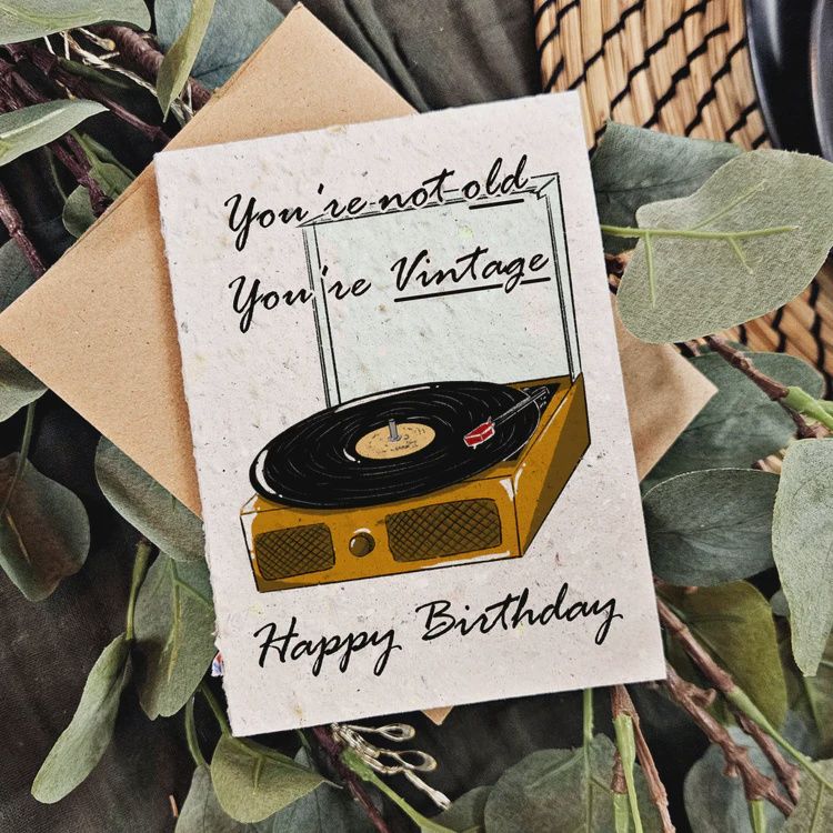 bday003E - YOU ARE VINTAGE / BIRTHDAY