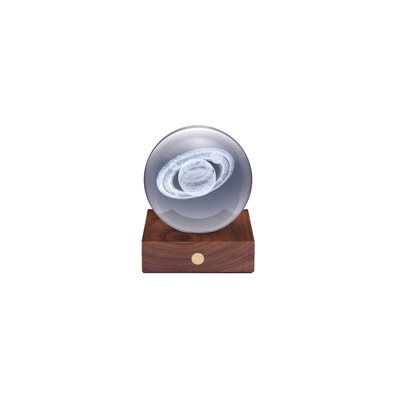 GK025ST - CRYSTAL LIGHT /SATURN - AMBER