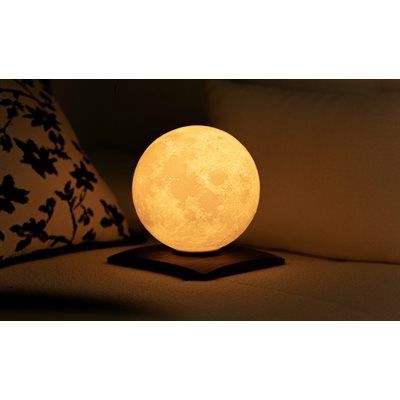 GK068M-WT - LUNA SPIN LAMP / MINI - 12 CM