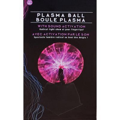 TR29250 - PLASMA BALL / PURPLE - 6"