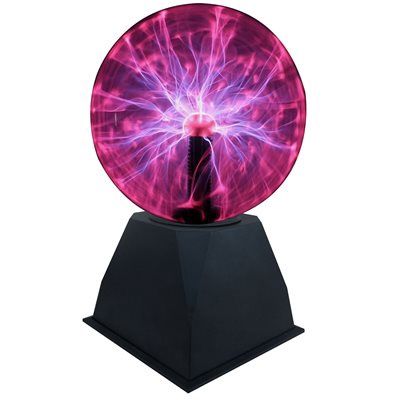 TR27250 - PLASMA BALL / PURPLE - 8&quot;