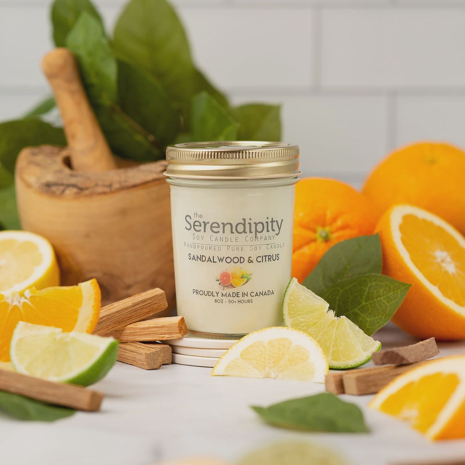 16OZ03 - 16OZ SANDALWOOD &amp; CITRUS