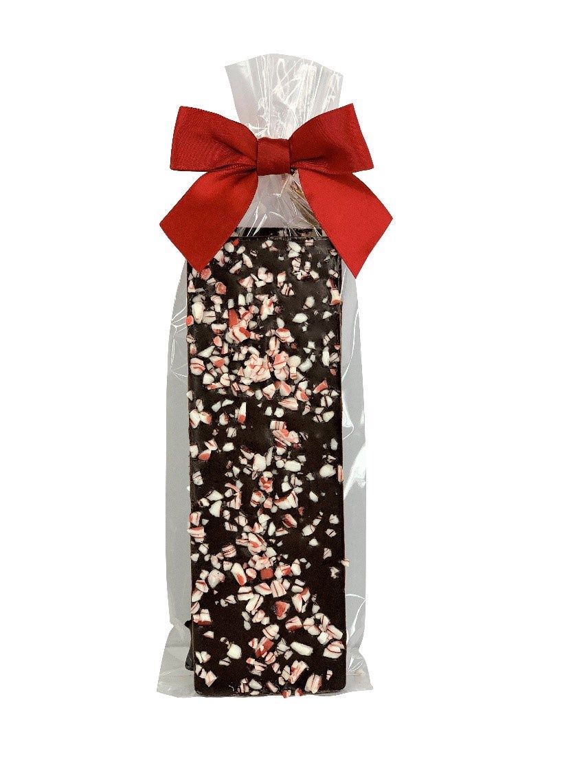 H77852 - PURE DARK CHOCOLATE W/CRUSHED PEPERMINT