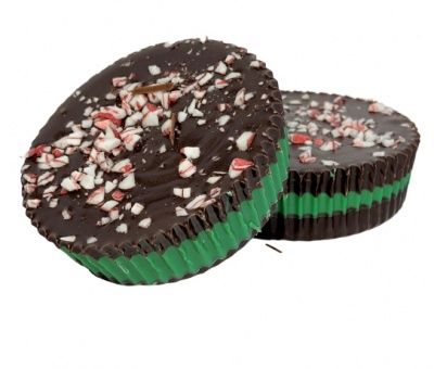 X00122 - GIANT DARK CHOCOLATE LAYERED MINT PATTY