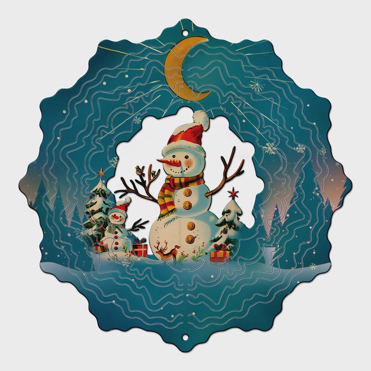 661XS - VIVID COLLECTION - SNOWMAN - LG