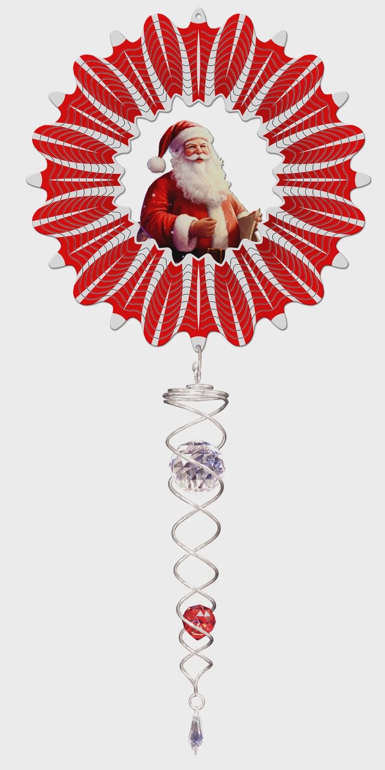 962XS - VIVID COLLECTION - SANTA W/ CRYSTAL TAIL - SM