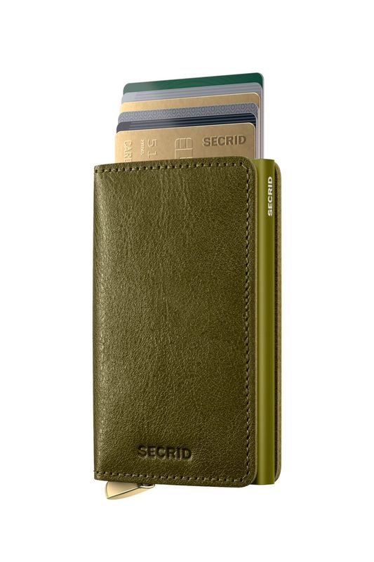 SBc / PREMIUM+ SLIMIWALLET - BASCO OLIVE