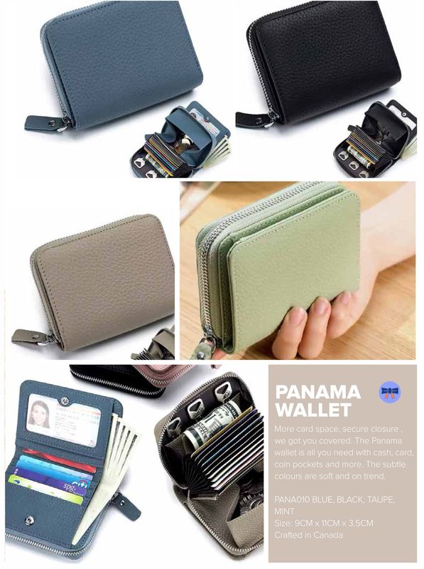 PAN010-TAUPE - PANAMA WALLET