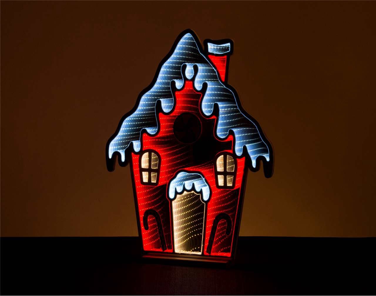 X4271 - INFINITY LIGHT - 26.5&quot; GINGERBREAD HOUSE