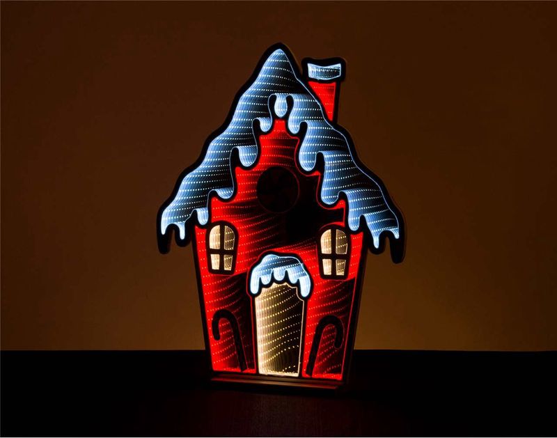 X4271 - INFINITY LIGHT - 26.5&quot; GINGERBREAD HOUSE