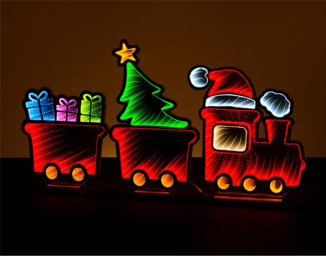X4272 - INFINITY LIGHT - 28&quot; CHRISTMAS TRAIN