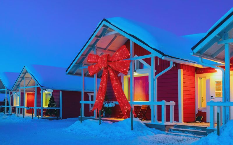 39054-XL - INDOOR/OUTDOOR RED BOW