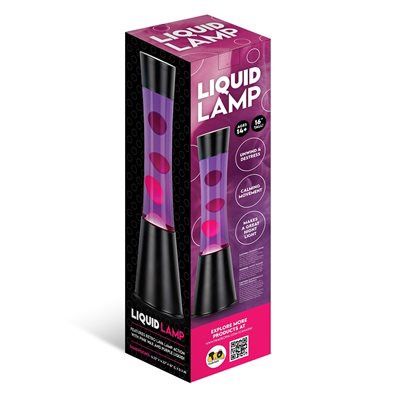 TR20092 - LIQUID LAVA LAMP - PINK - 14"