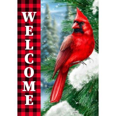 1006 - LARGE FLAG - CARDINAL