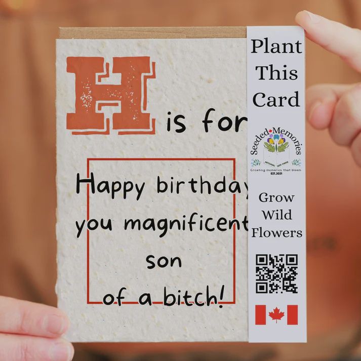 bday016E - H IS FOR HAPPY BIRTHDAY