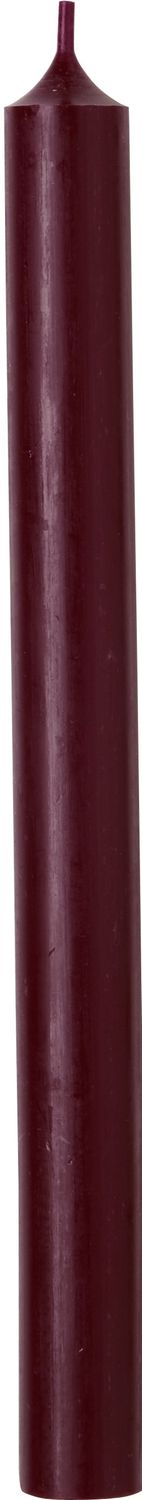 K132511 - 10" DINNER CANDLE - DARK RED