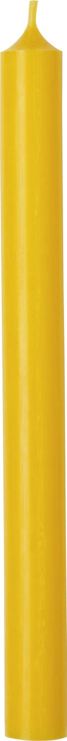 K132571 - 10" DINNER CANDLE - DARK YELLOW