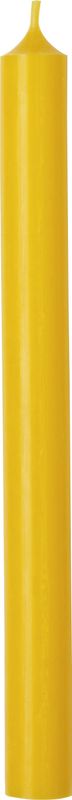 K132571 - 10" DINNER CANDLE - DARK YELLOW