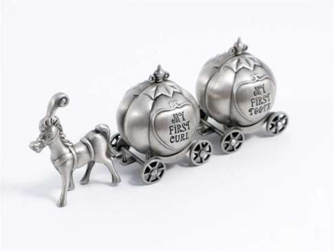 CN4142- FIRST TOOTH/CURL - PUMPKIN CARRIAGE