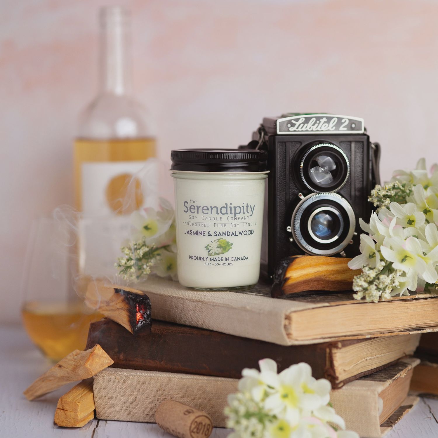 16OZ JASMINE &amp; SANDALWOOD