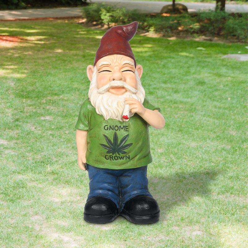 75616-U-XL - GNOME-SMOKING WEED 24 INCH  / 24" H