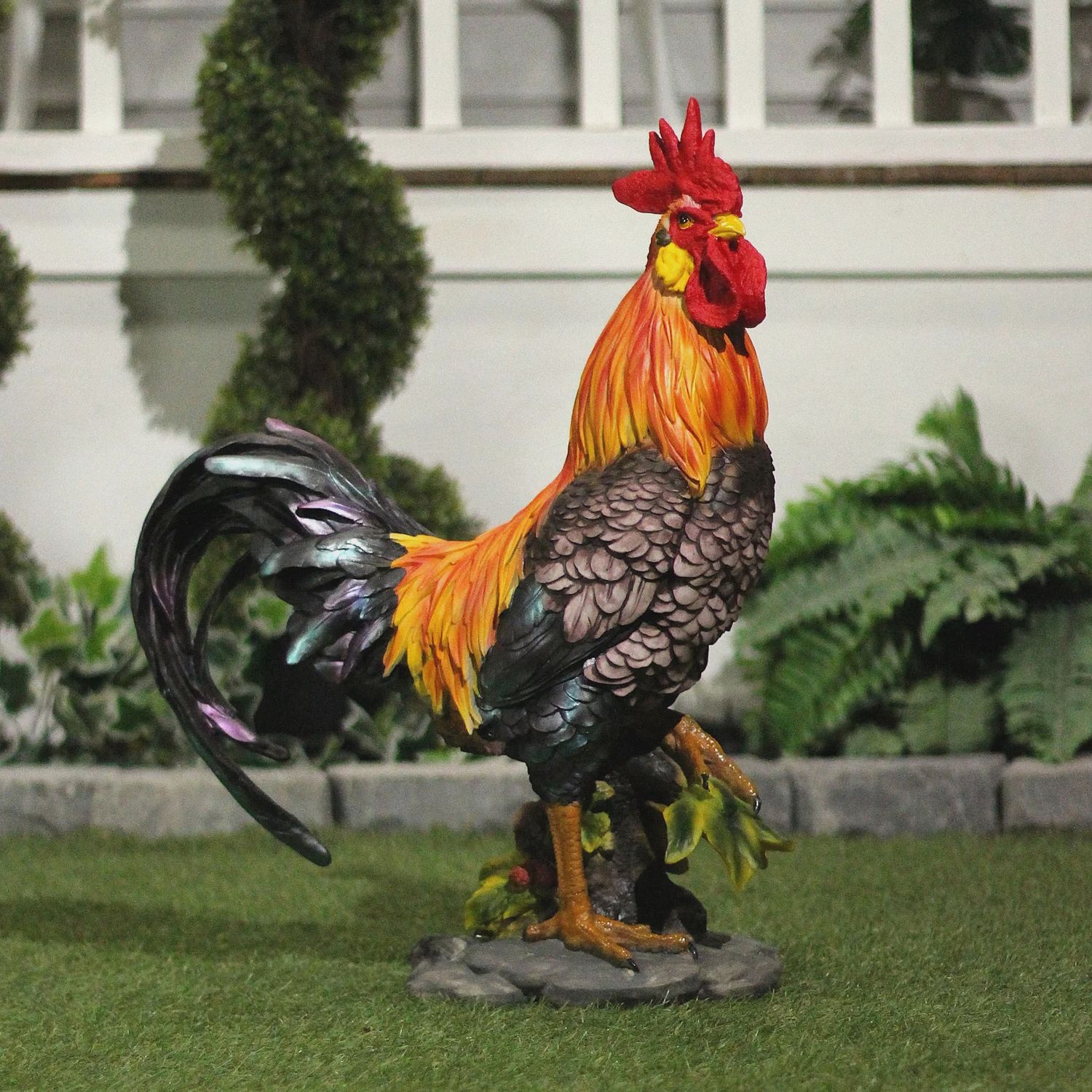 89273 - ROOSTER COLOURED / 24" H