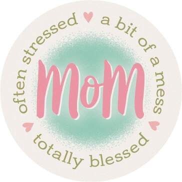 CC75656 - COASTER CAR - MOM BLESSED