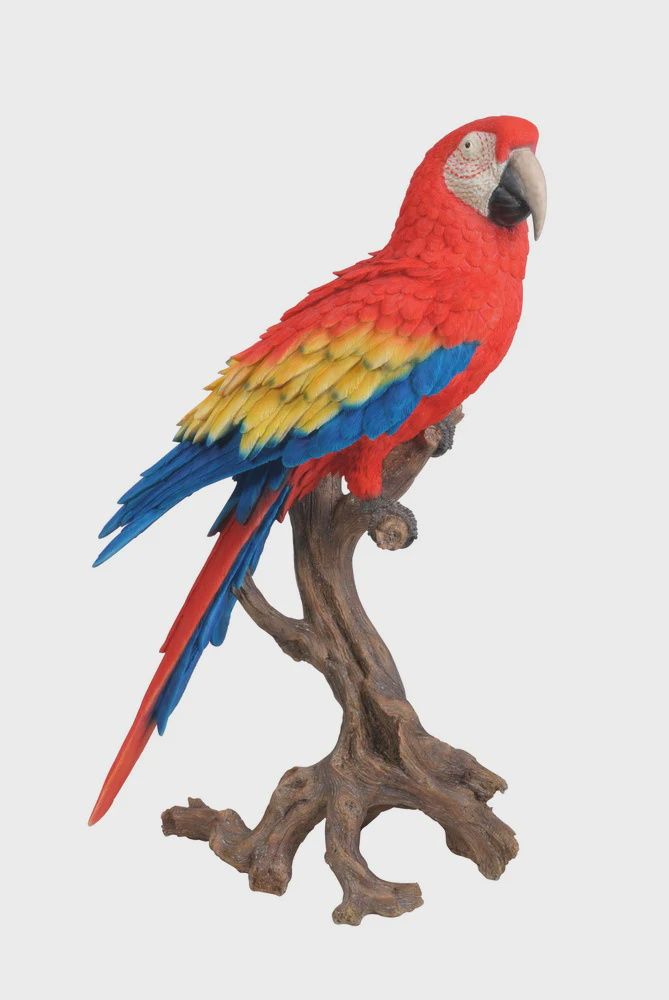 87776 - LARGE MACAW SCARLET / 28.25" H
