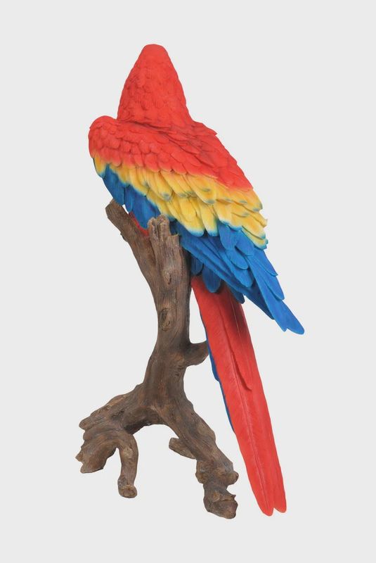 87776 - LARGE MACAW SCARLET / 28.25" H