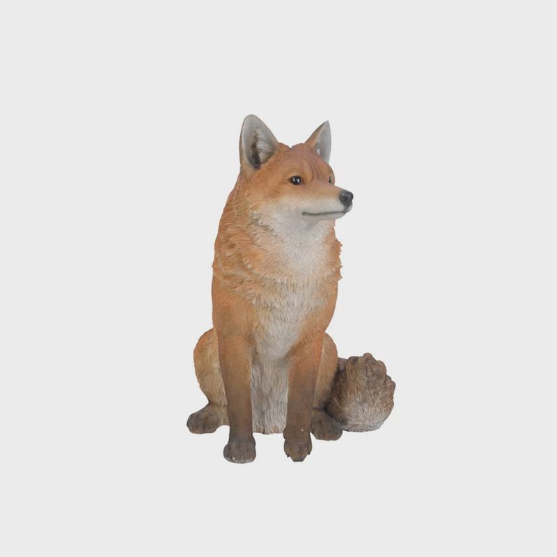87775 - FOX SITTING / 19.25" H